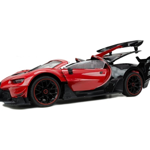  ماشین کنترلی بوگاتی قرمز 1:12 Bugatti Style Red RC Car-اسباب بازی